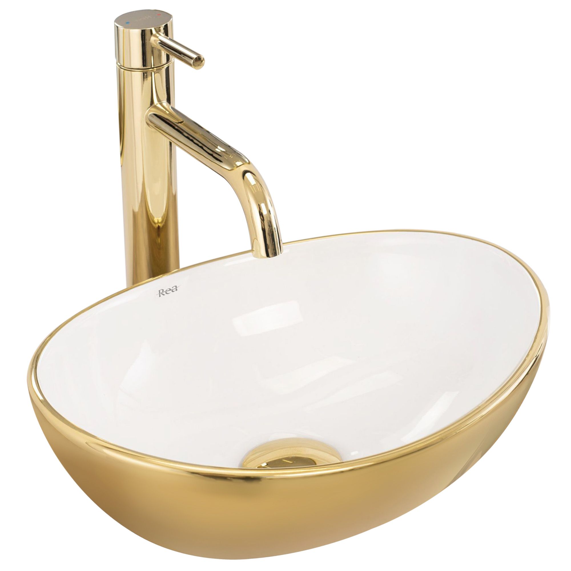 Rea Sofia Mini Gold/white Galda Izlietne 1